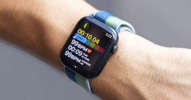 Biometrics- Person checking health data on a smartwatch, representing biometrics tracking for health and fitness optimization